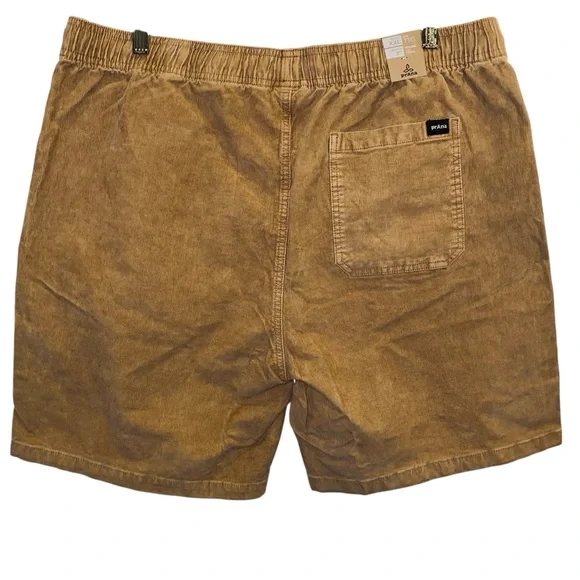 Men’s prAna Tan Corduroy Canyon Camp Shorts Sz XXL - Picture 2 of 11